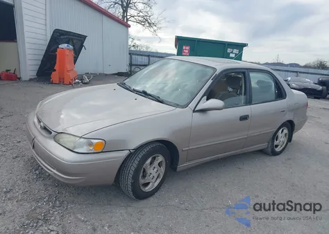 1998 Toyota Corolla Le z USA, uszkodzony, nr VIN 2T1BR18E2WC019524